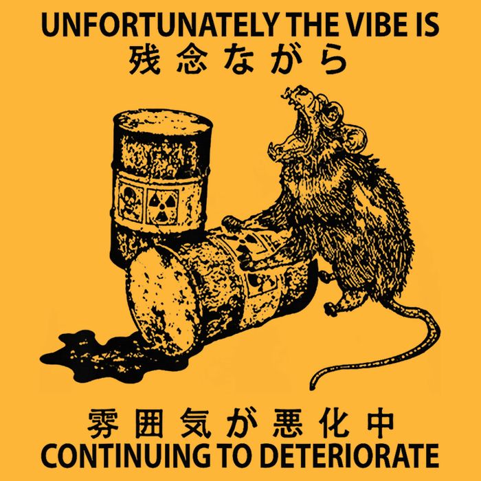 Mouse Unfortunately The Vibe Is Continuing To Deteriorate Toddler T-Shirt