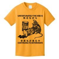 Mouse Unfortunately The Vibe Is Continuing To Deteriorate Kids T-Shirt