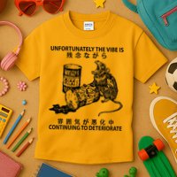 Mouse Unfortunately The Vibe Is Continuing To Deteriorate Kids T-Shirt