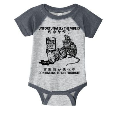 Mouse Unfortunately The Vibe Is Continuing To Deteriorate Infant Baby Jersey Bodysuit