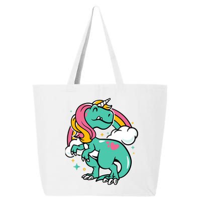 Majestic Unicornasaurus T Rex Unicorn Boy Girl Dinosaur 25L Jumbo Tote