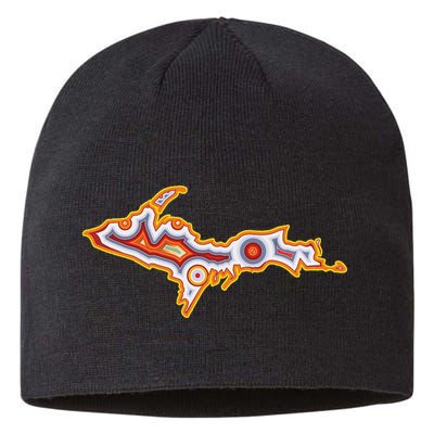 Michigan U.P. Upper Peninsula Agate Collector Sustainable Beanie