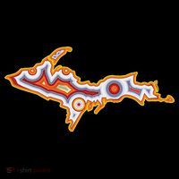 Michigan U.P. Upper Peninsula Agate Collector Poster