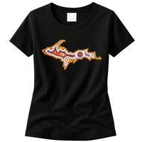 Michigan U.P. Upper Peninsula Agate Collector Womens T-Shirt