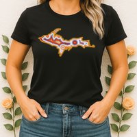 Michigan U.P. Upper Peninsula Agate Collector Womens T-Shirt
