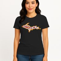 Michigan U.P. Upper Peninsula Agate Collector Womens T-Shirt