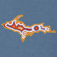 Michigan U.P. Upper Peninsula Agate Collector Garment-Dyed Sweatshirt