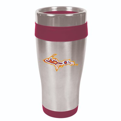 Michigan U.P. Upper Peninsula Agate Collector 16oz Travel Tumbler