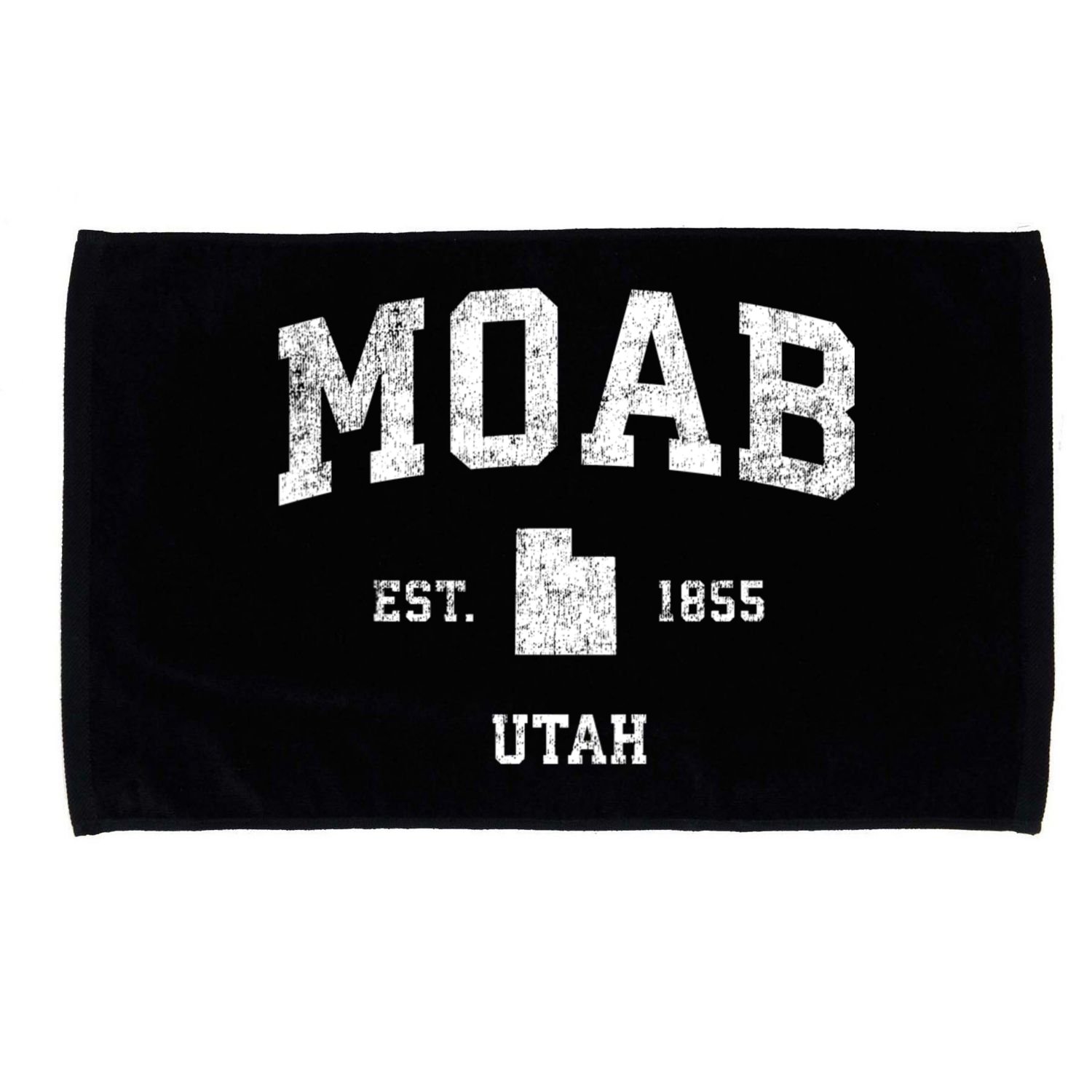 Moab Utah Ut Vintage Sports Microfiber Hand Towel
