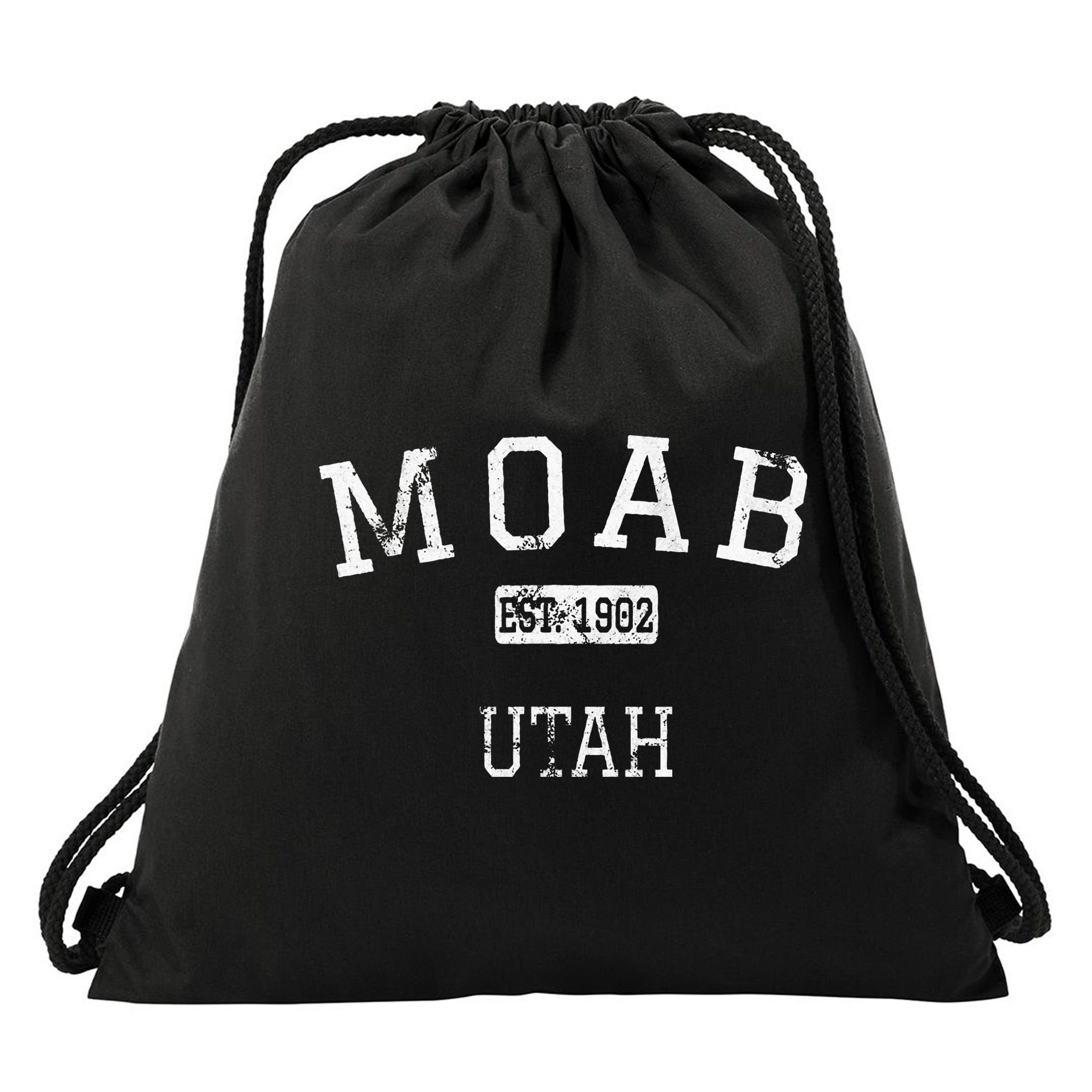 Moab Utah UT Vintage Drawstring Bag