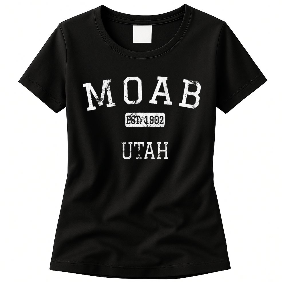 Moab Utah UT Vintage Womens T-Shirt