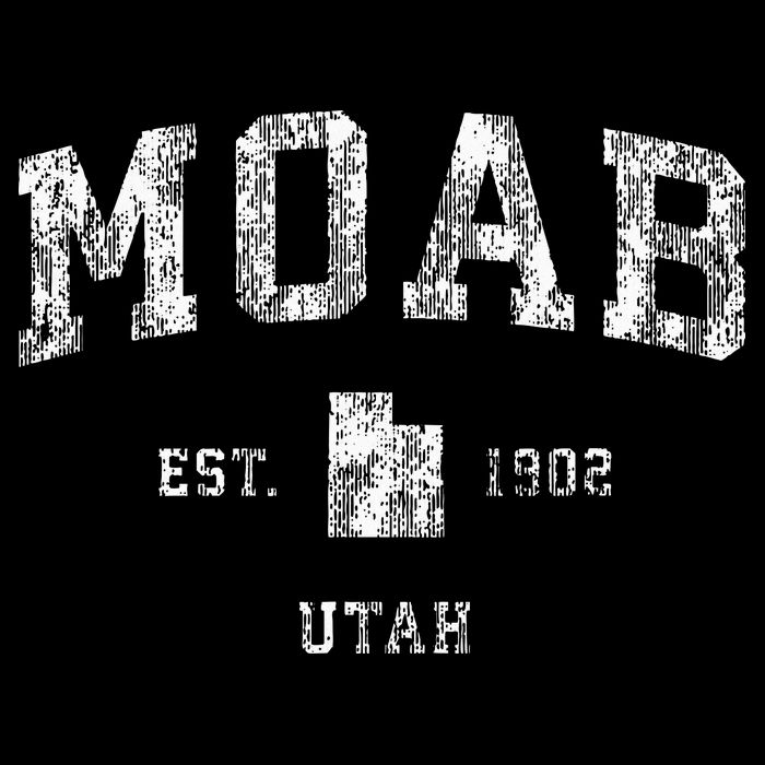 Moab Utah Ut Vintage Athletic Sports Design T-Shirt