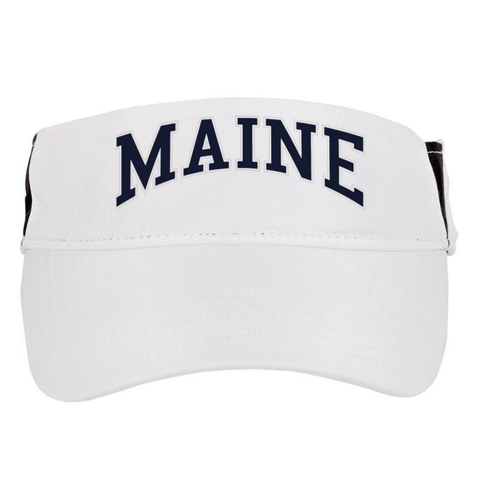 Maine Usa Varsity Style Adult Drive Performance Visor