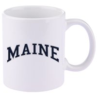 Maine Usa Varsity Style 11oz C Handle Ceramic Mug