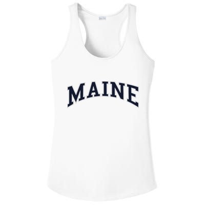 Maine Usa Varsity Style Ladies PosiCharge Competitor Racerback Tank