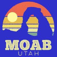 Moab Utah Vintage Sunset Arches Adventure Outdoors Meaningful Gift Long Sleeve Shirt