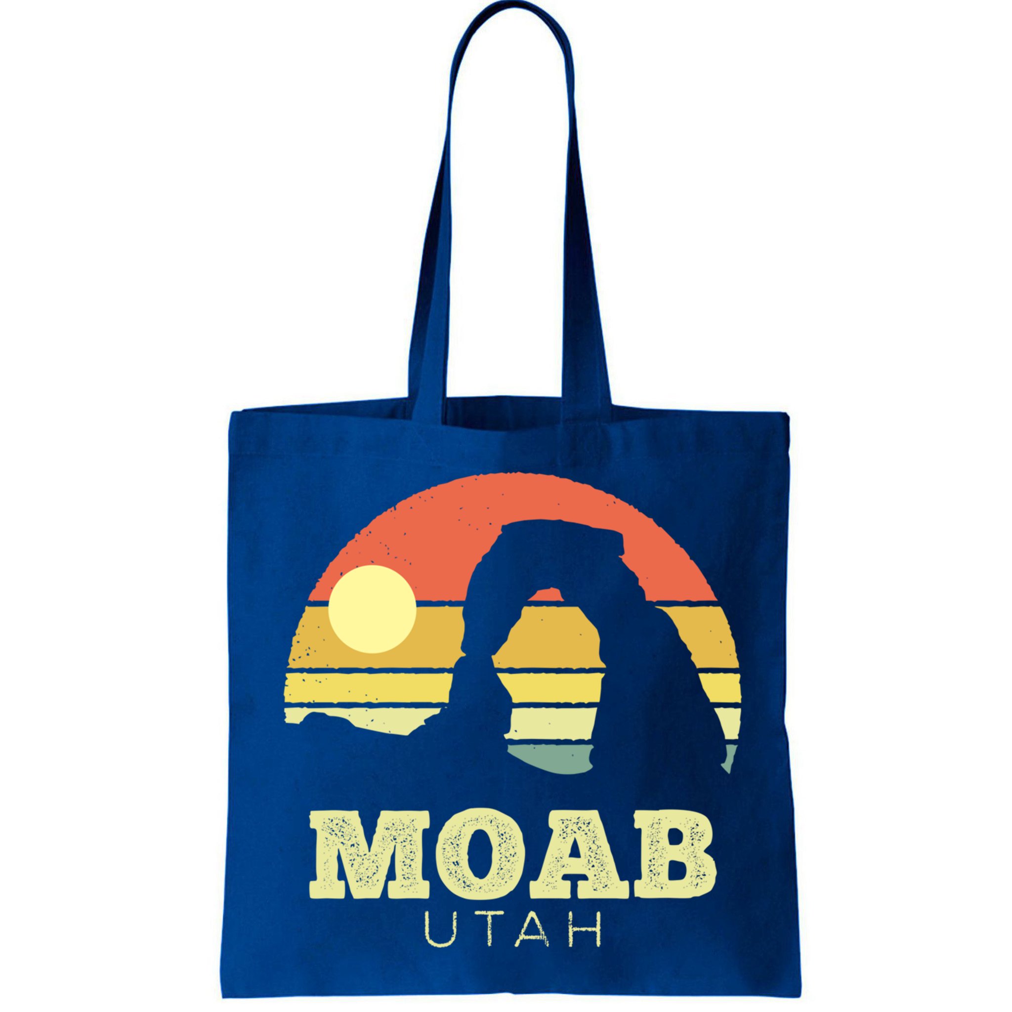 Moab Utah Vintage Sunset Arches Adventure Outdoors Meaningful Gift Bag