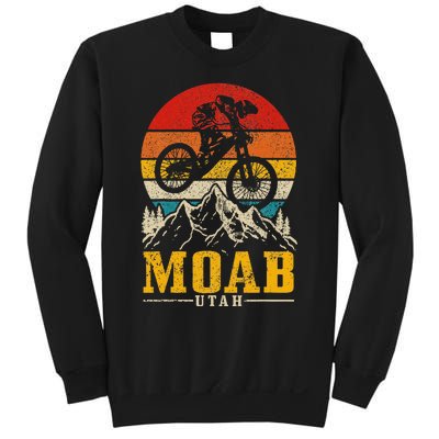 Moab Utah Vintage Mountain Bike Mtb Downhill Usa Sweatshirt