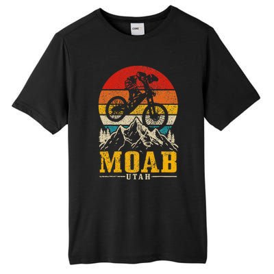 Moab Utah Vintage Mountain Bike Mtb Downhill Usa Tall Fusion ChromaSoft Performance T-Shirt