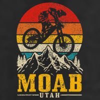 Moab Utah Vintage Mountain Bike Mtb Downhill Usa Hat