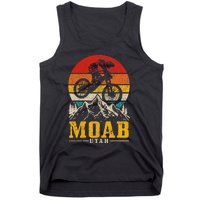 Moab Utah Vintage Mountain Bike Mtb Downhill Usa Tank Top