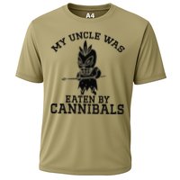 My Uncle Was Eaten By Cannibals Funny Biden Cooling Performance Crew T-Shirt