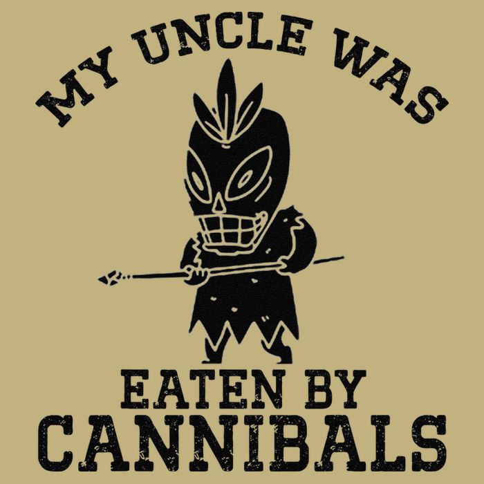 My Uncle Was Eaten By Cannibals Funny Biden Cooling Performance Crew T-Shirt