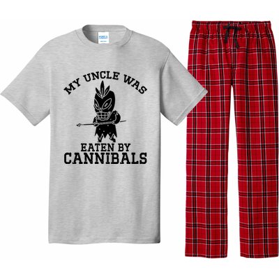 My Uncle Was Eaten By Cannibals Funny Biden Pajama Set