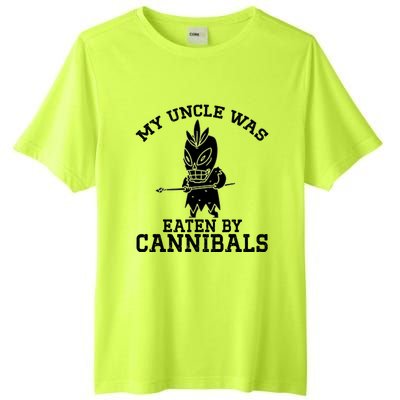 My Uncle Was Eaten By Cannibals Funny Biden Tall Fusion ChromaSoft Performance T-Shirt