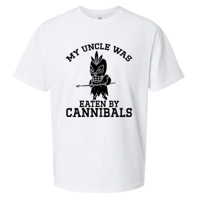 My Uncle Was Eaten By Cannibals Funny Biden Sueded Cloud Jersey T-Shirt