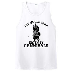 My Uncle Was Eaten By Cannibals Funny Biden PosiCharge Competitor Tank