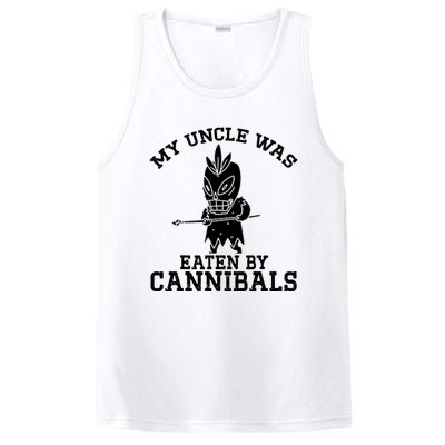 My Uncle Was Eaten By Cannibals Funny Biden PosiCharge Competitor Tank