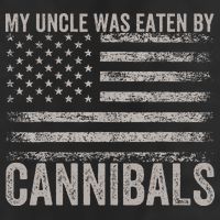 My Uncle Was Eaten By Cannibals Funny Usa Flag Adult Drive Performance Visor