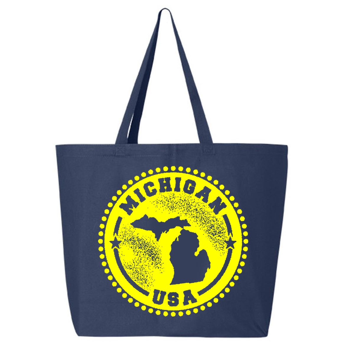 Michigan USA Yellow Logo 25L Jumbo Tote