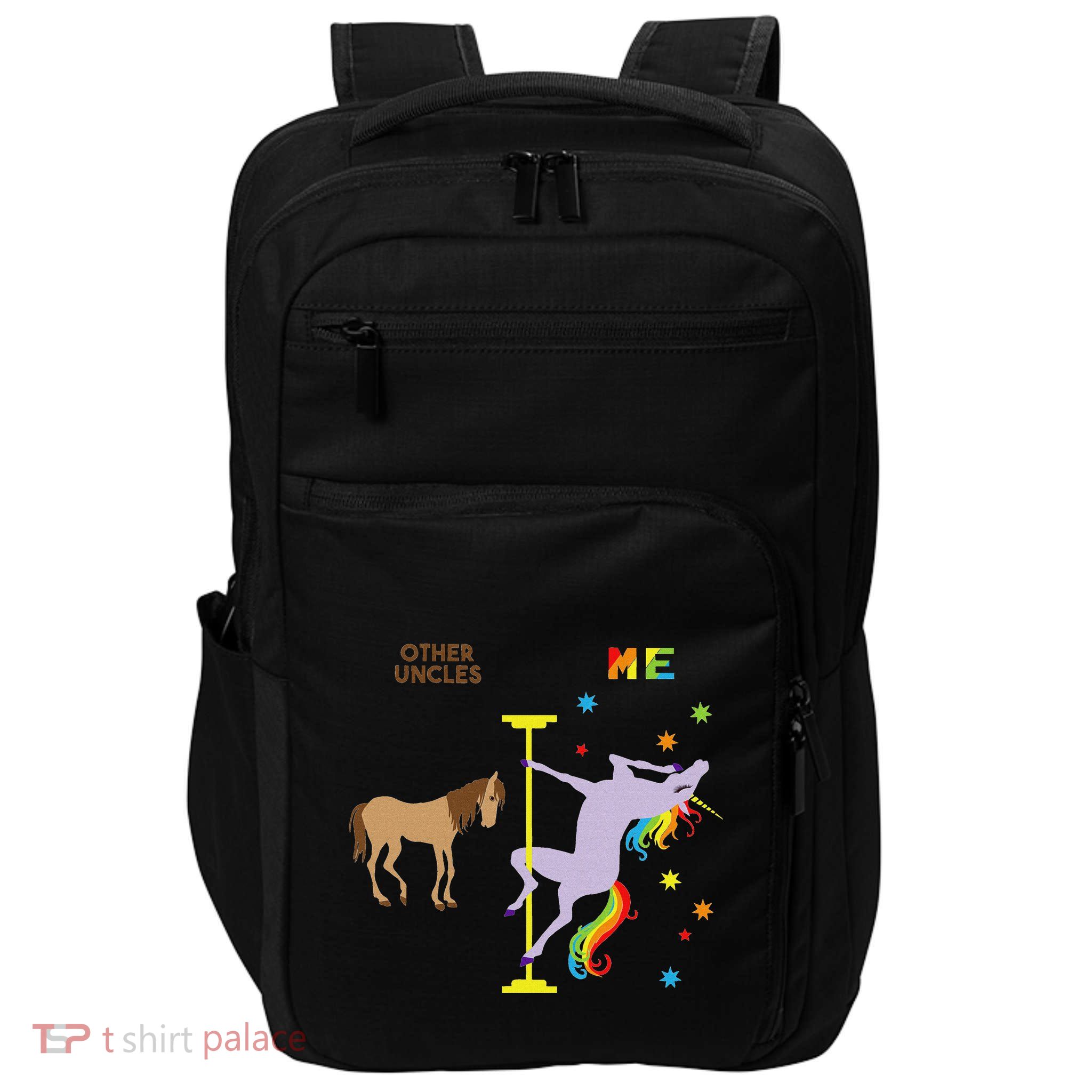 My Uncle Your Uncle Unicorn Rainbow Gifts For Uncles Impact Tech Backpack