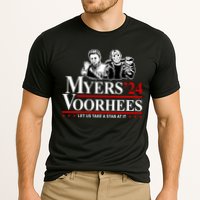 Myers Voorhees 24 Let Us Take A Stab At It Funny Scary Performance Shirt