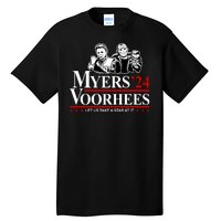 Myers Voorhees 24 Let Us Take A Stab At It Funny Scary Tall T-Shirt