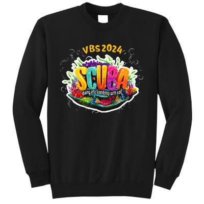 Matching Vbs 2024 Scuba Diving Into Friendship With God Sweatshirt