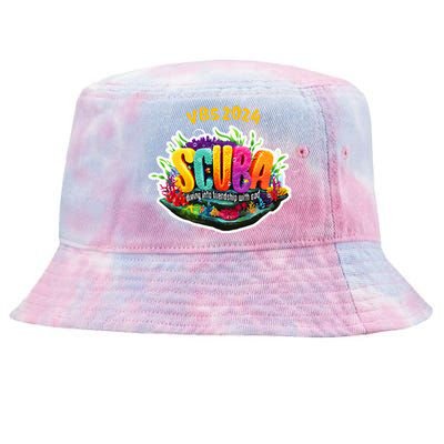 Matching Vbs 2024 Scuba Diving Into Friendship With God Tie-Dyed Bucket Hat