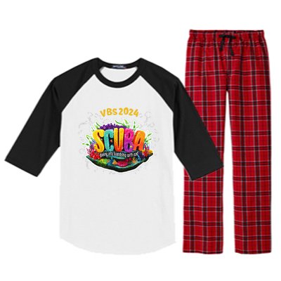 Matching Vbs 2024 Scuba Diving Into Friendship With God Raglan Sleeve Pajama Set