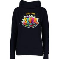 Matching Vbs 2024 Scuba Diving Into Friendship With God Womens Funnel Neck Pullover Hood