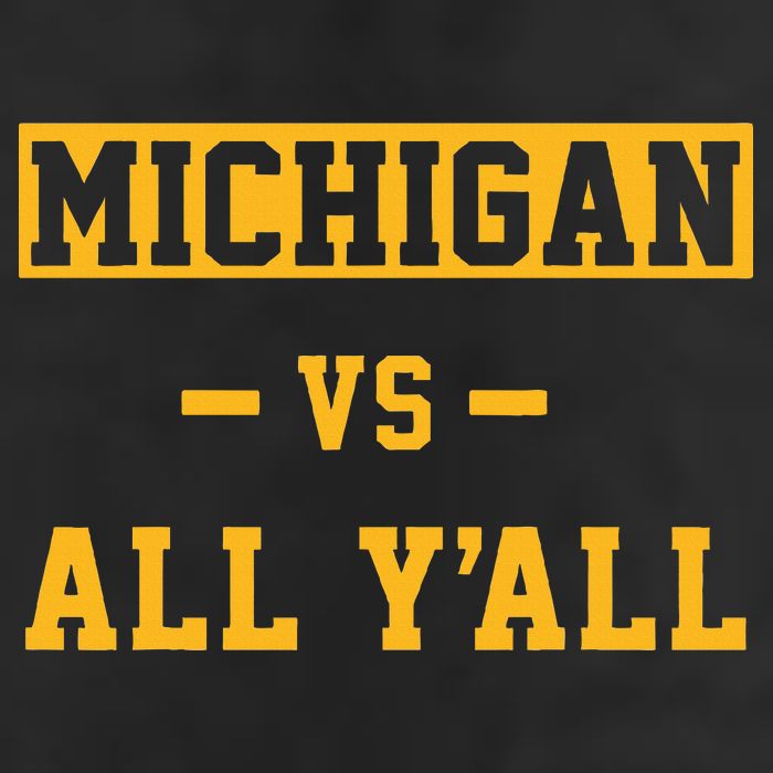 Michigan vs All Y'all  Everyone  Hat