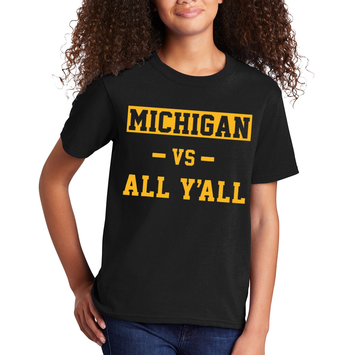 Michigan vs All Y'all  Everyone  Kids T-Shirt