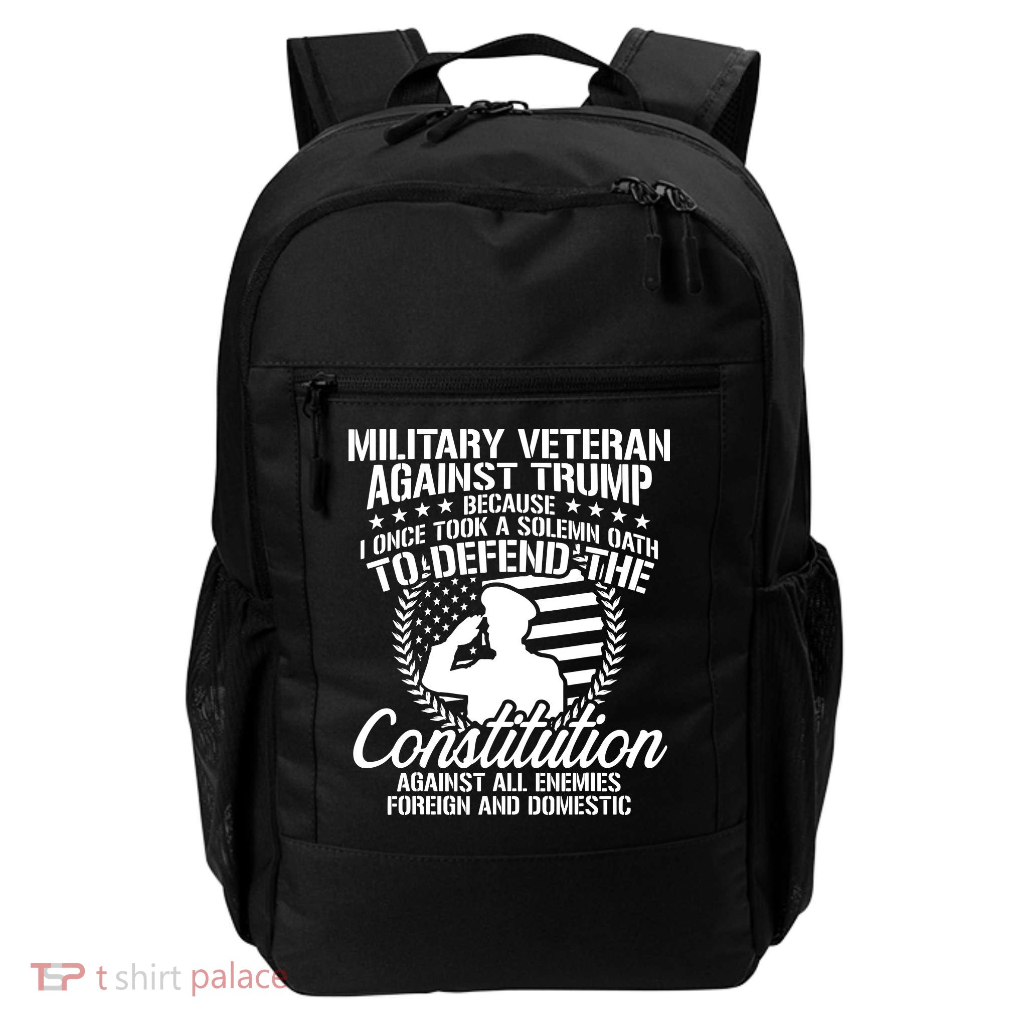 Military Veterans Against Trump 2020 Usa Election Backpack