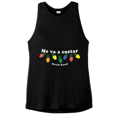 Me Va A Costar Kevin Kaarl Ladies PosiCharge Tri-Blend Wicking Tank