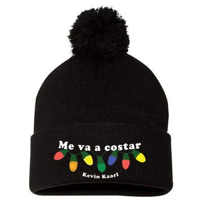 Me Va A Costar Kevin Kaarl Pom Pom 12in Knit Beanie