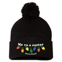 Me Va A Costar Kevin Kaarl Pom Pom 12in Knit Beanie