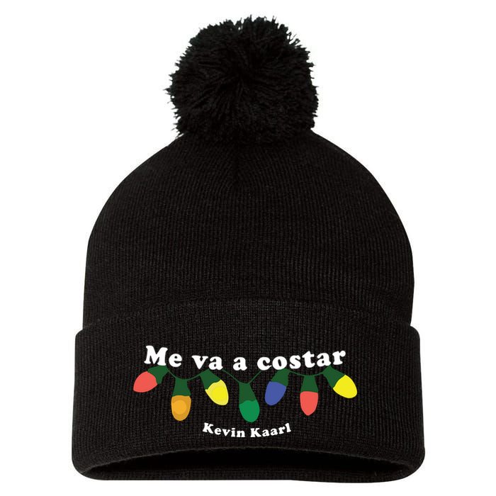 Me Va A Costar Kevin Kaarl Pom Pom 12in Knit Beanie