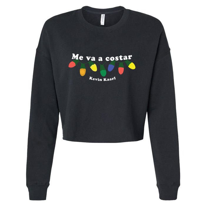 Me Va A Costar Kevin Kaarl Cropped Pullover Crew