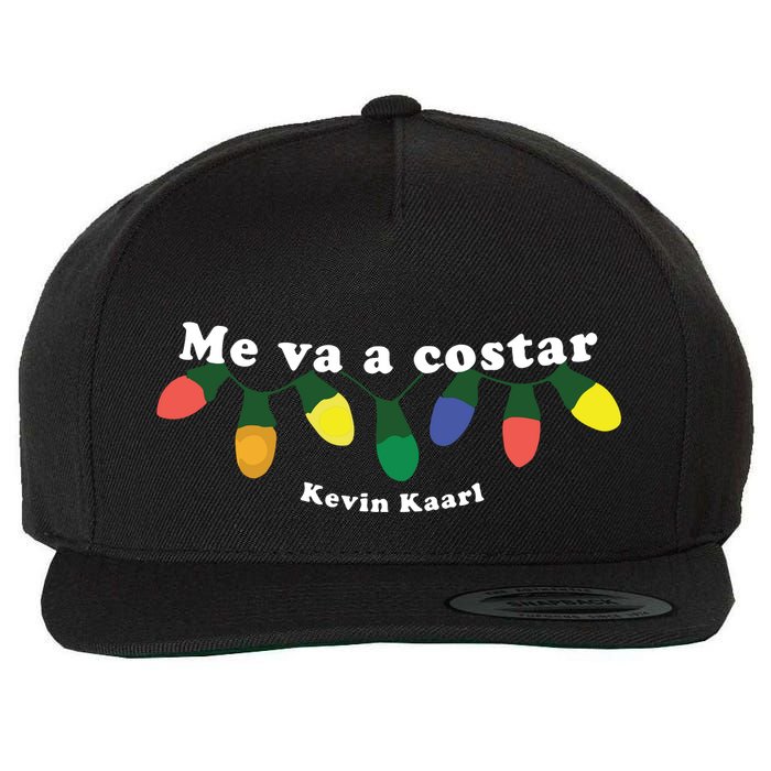 Me Va A Costar Kevin Kaarl Wool Snapback Cap